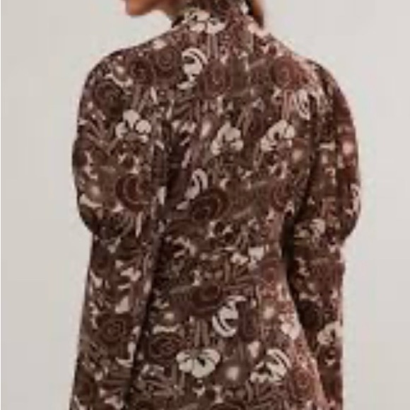 NWT Anna Sui Floral Blouse - Picture 2 of 12